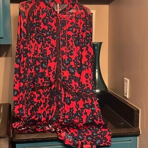 Free people Love Letter lg semi sheer tunic/dress